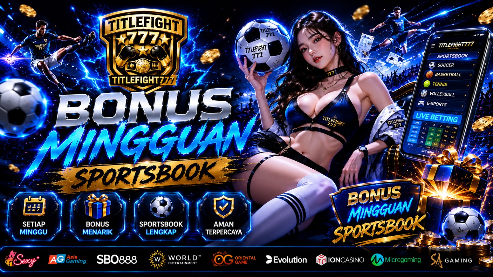 BONUS MINGGUAN SPORTSBOOK